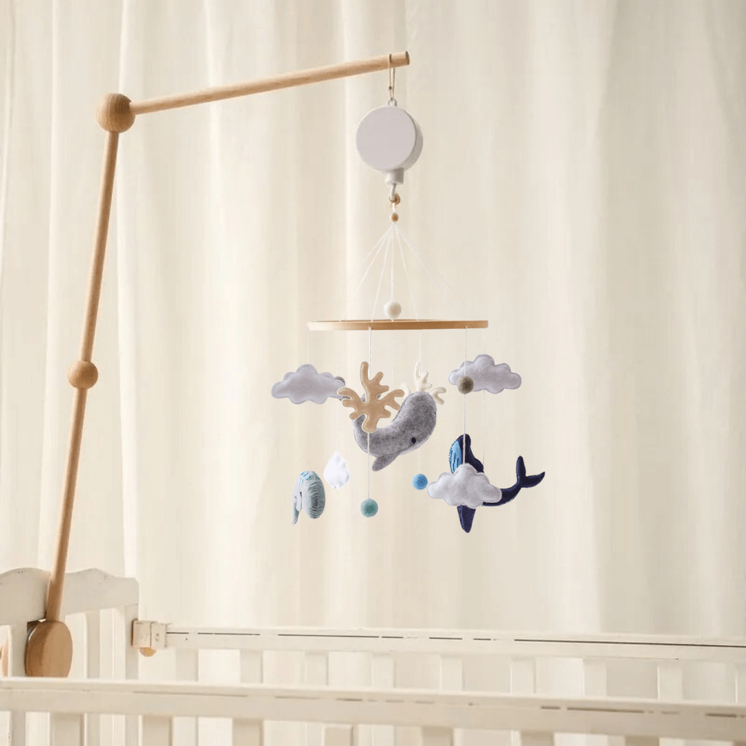 Wooden Baby Mobile – Natural Crib Mobile for Soothing Sleep and Nursery Decor 16