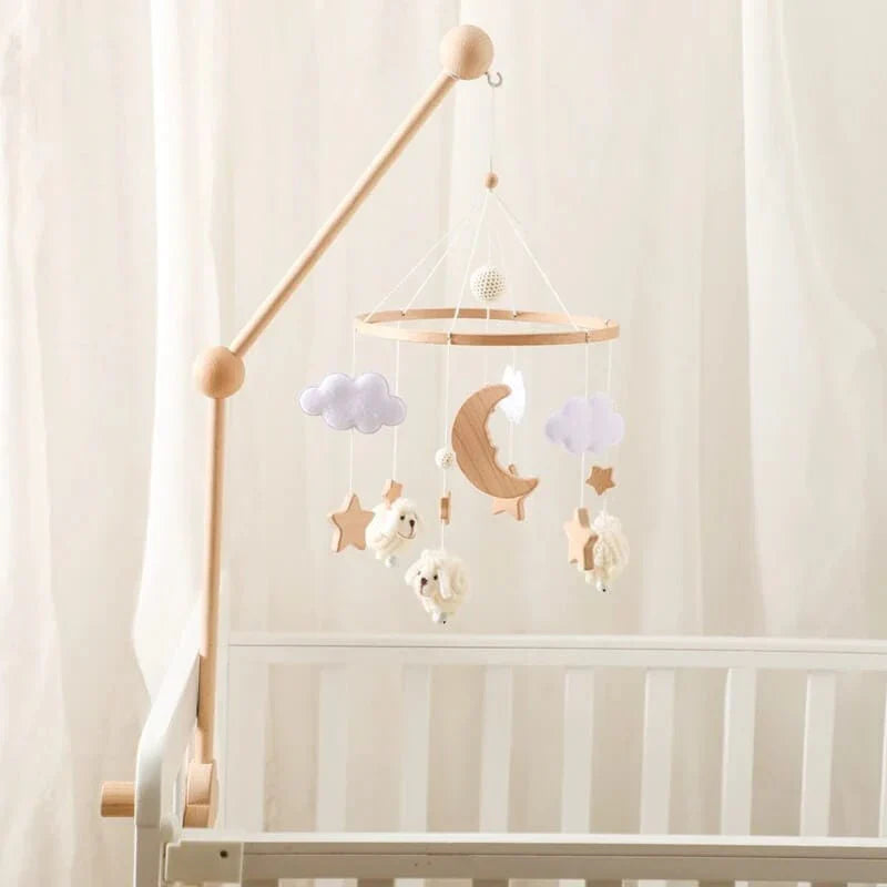 Wooden Baby Mobile – Natural Crib Mobile for Soothing Sleep and Nursery Decor 17