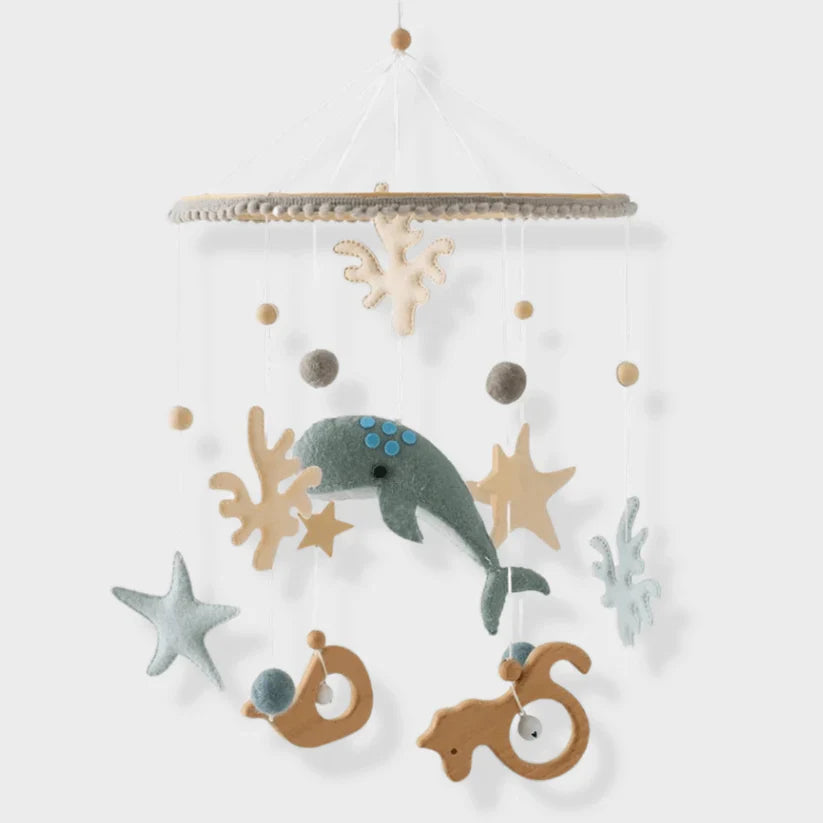 Wooden Baby Mobile – Natural Crib Mobile for Soothing Sleep and Nursery Decor 18