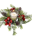 WreathElegance | Stylish Candle Holder for Christmas Decoration 6