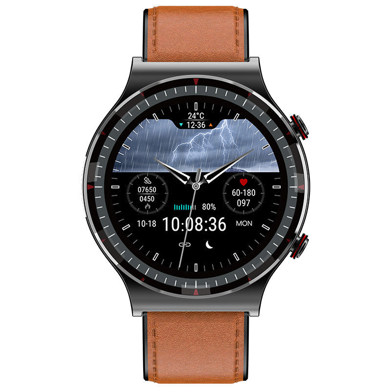 Zelara 2024 New EKG+PPG smartwatch with full touchscreen and blood oxygen-blood pressure-heart frequency 4
