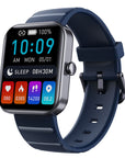Zelara 2024 blood sugar Blood pressure heart frequency blood oxygen sleep monitoring waterproof smartwatch 24
