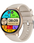 Zelara 2024 blood sugar Blood pressure heart frequency blood oxygen sleep monitoring waterproof smartwatch 29
