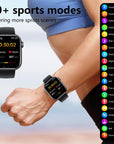 Zelara 2024 blood sugar Blood pressure heart frequency blood oxygen sleep monitoring waterproof smartwatch 3