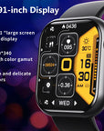 Zelara 2024 blood sugar Blood pressure heart frequency blood oxygen sleep monitoring waterproof smartwatch 6