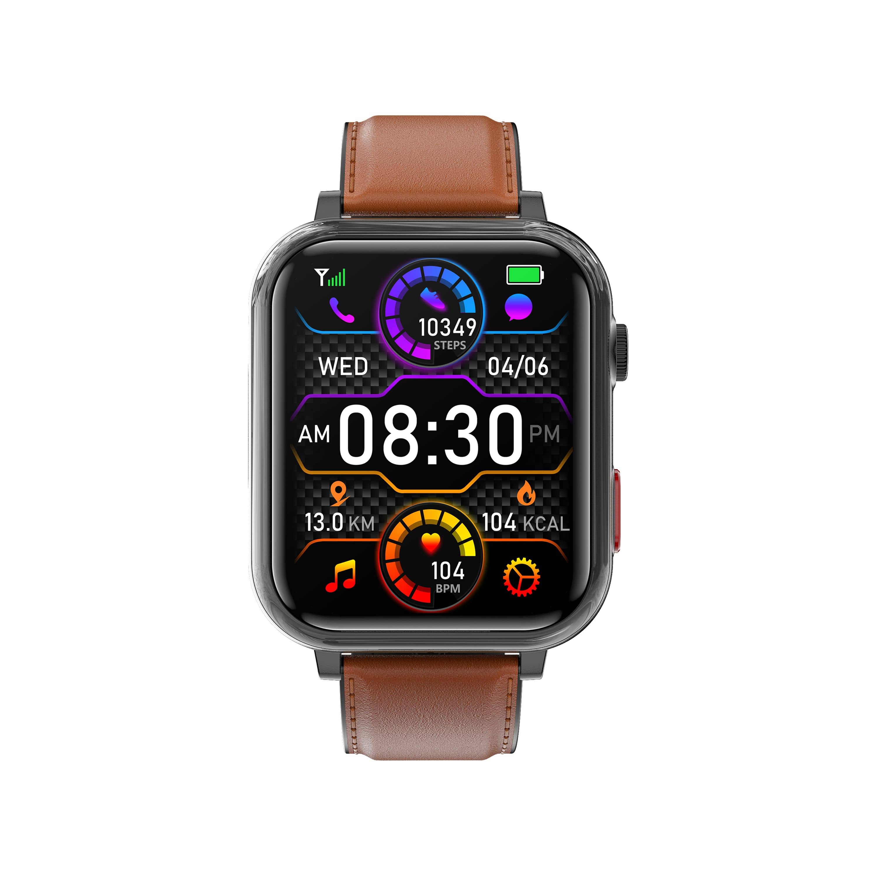 Zelara Calculation Ein-Klick-SOS call GPS positioning blood sugar texts and notification receive health smartwatch 2