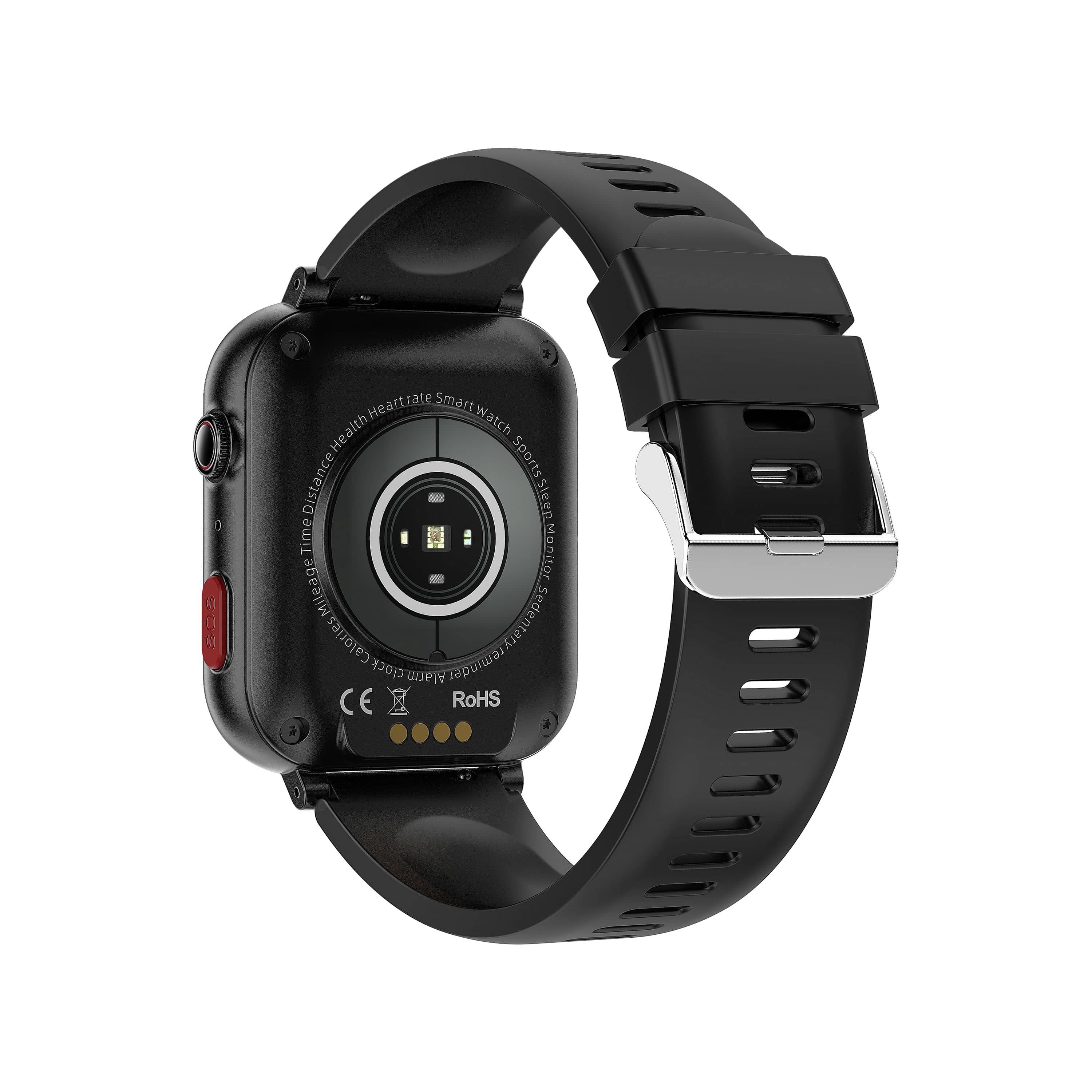 Zelara Calculation Ein-Klick-SOS call GPS positioning blood sugar texts and notification receive health smartwatch 5