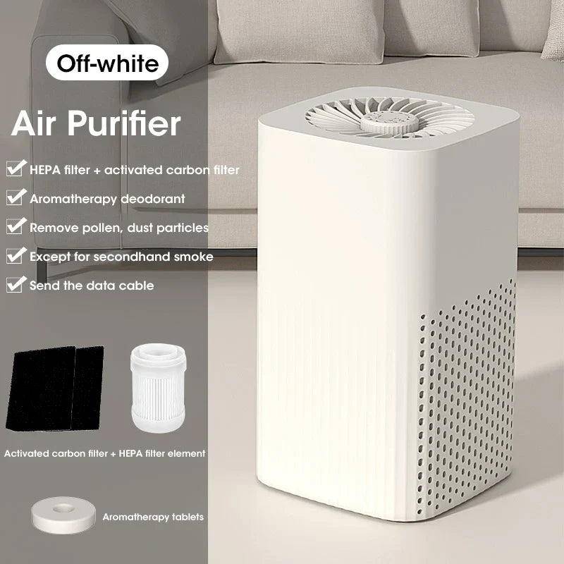 ZenAir | Mini Air Purifier with HEPA Filter for Fresh, All-Day Clean Air 7