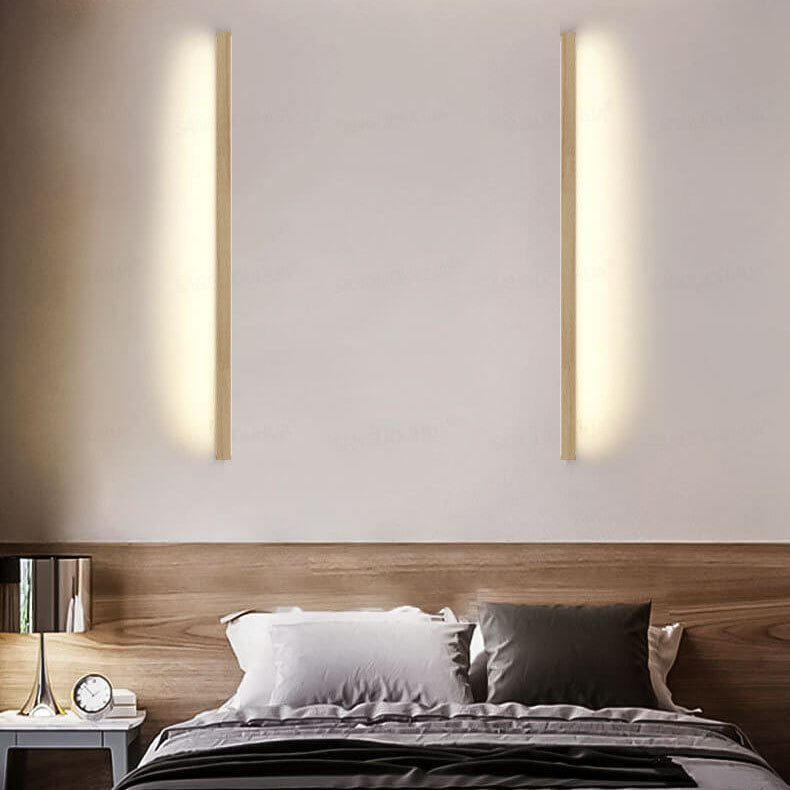 ZenBeam | Elegant Minimalist Solid Wood LED Wall Light Sconce 11