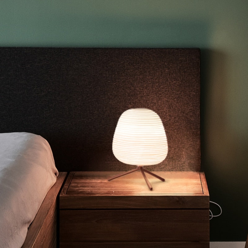 ZenGlow | Elegant Japanese-Inspired Hand-Blown Glass Table Lamp 3