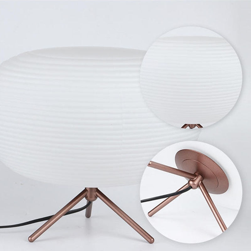 ZenGlow | Elegant Japanese-Inspired Hand-Blown Glass Table Lamp 5