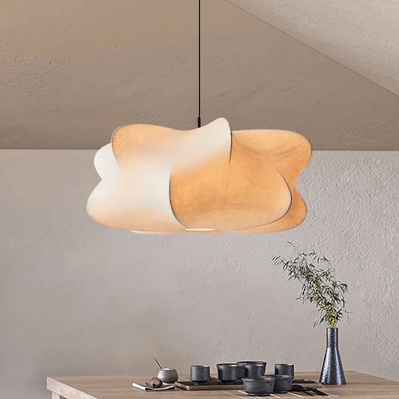 ZenSilk - Japanese Wabi-Sabi Pendant Lamp 2