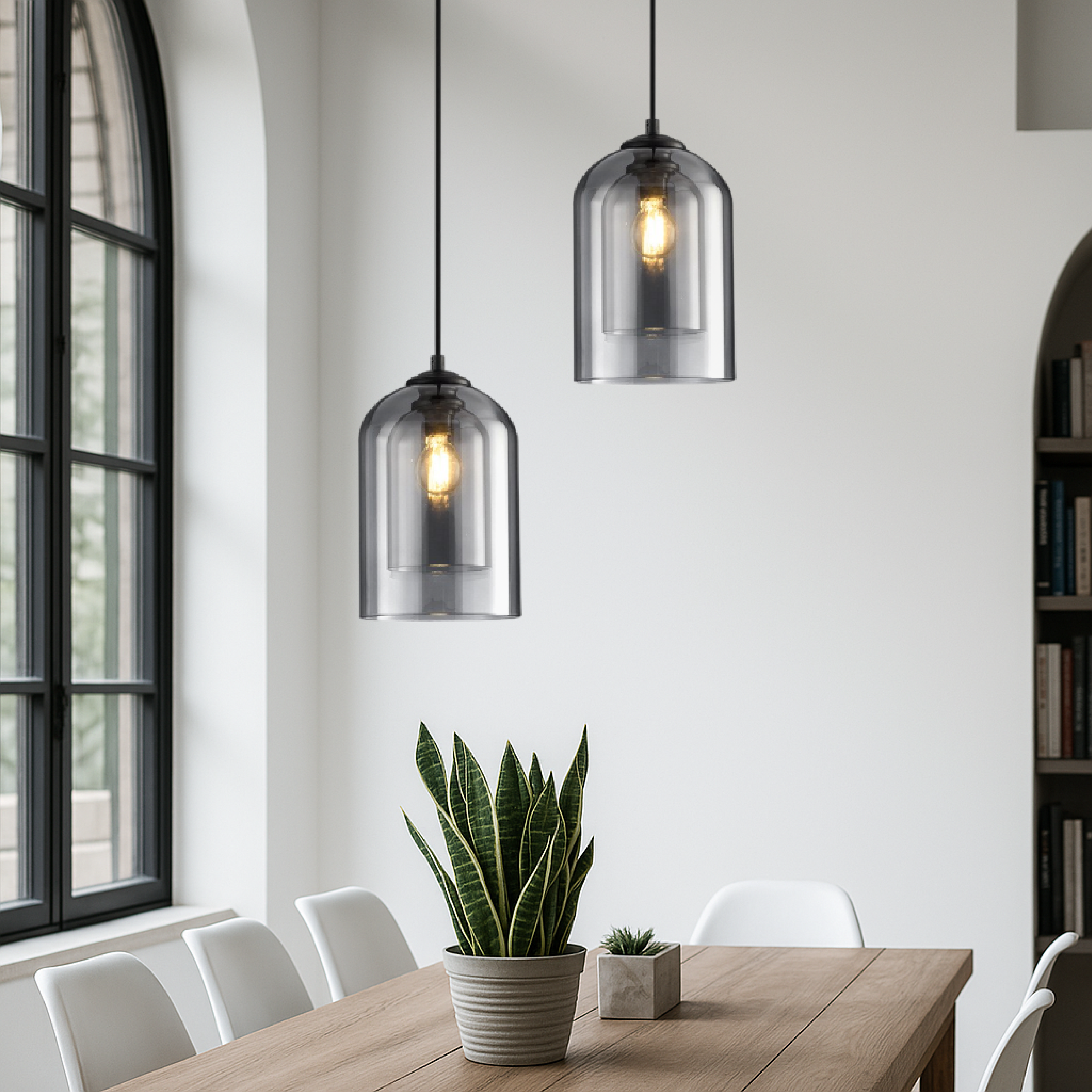 Zenylo | Minimalist Glass Pendant Lamp 4