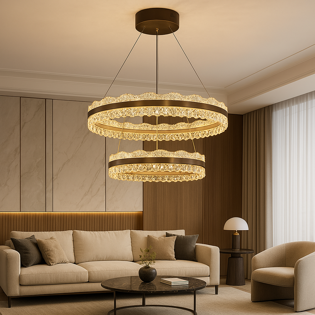 Zenyra | Luxurious 2 Layers Chandelier 0