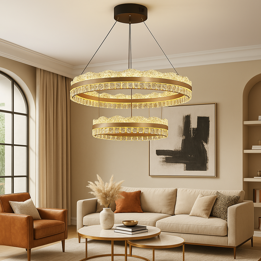Zenyra | Luxurious 2 Layers Chandelier 1