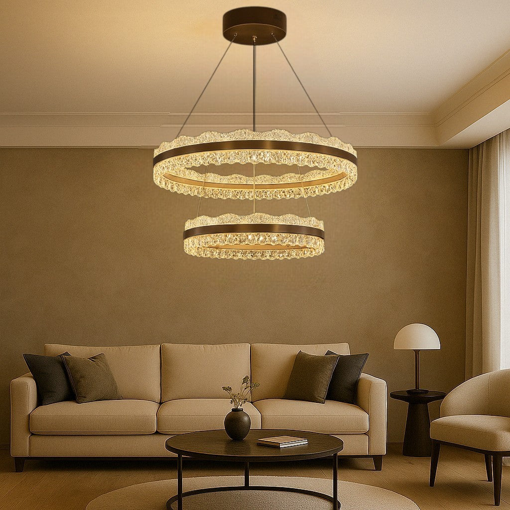 Zenyra | Luxurious 2 Layers Chandelier 2
