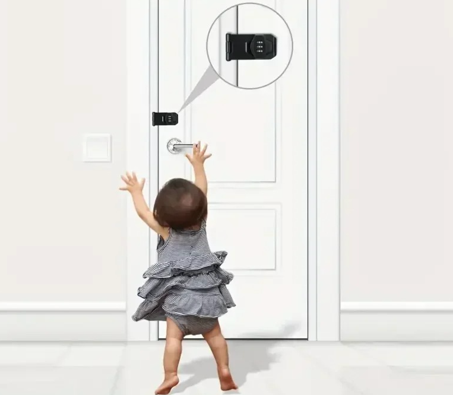 ZincGuard | Reliable Keyless Combination Door Lock for Home and Office 1