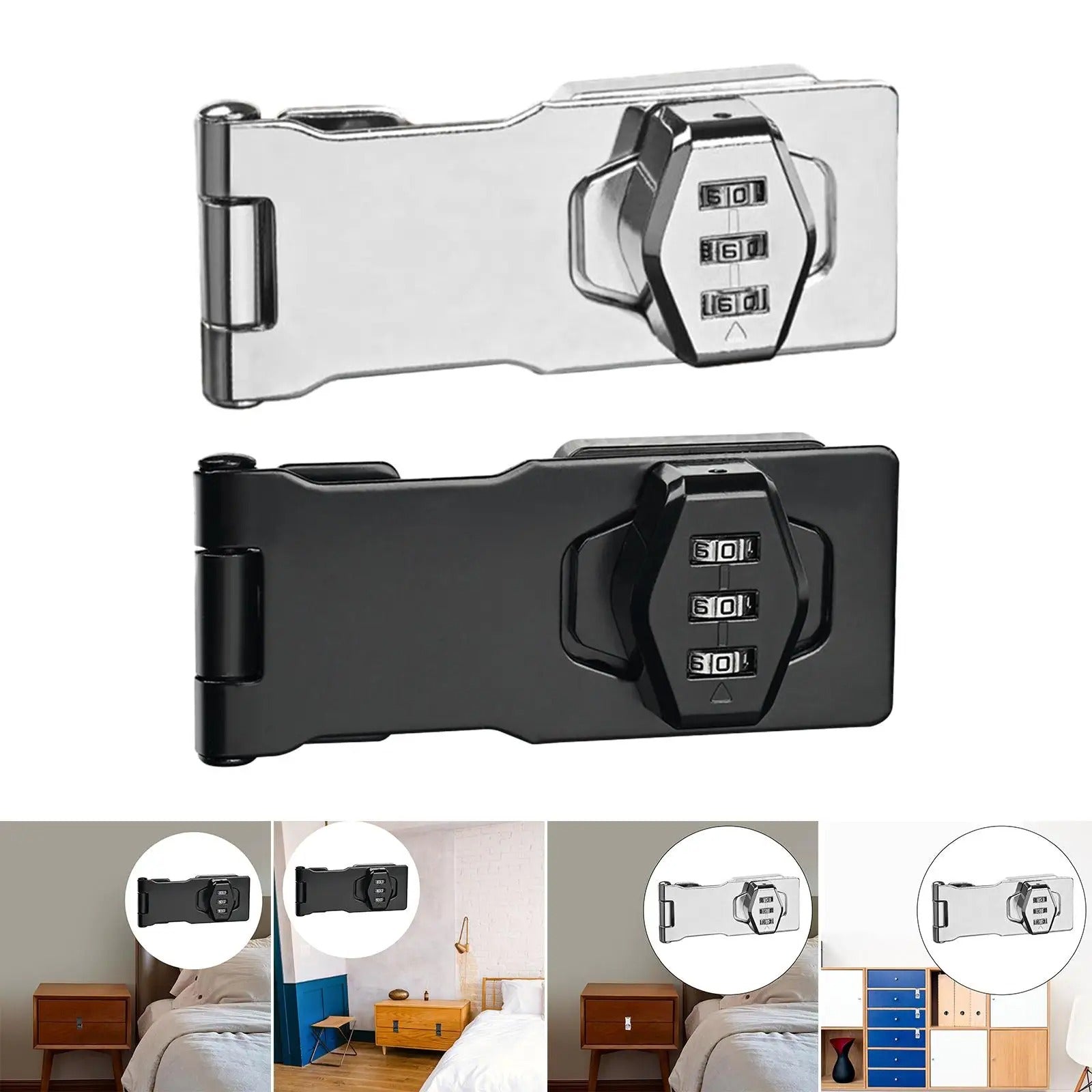 ZincGuard | Reliable Keyless Combination Door Lock for Home and Office 4