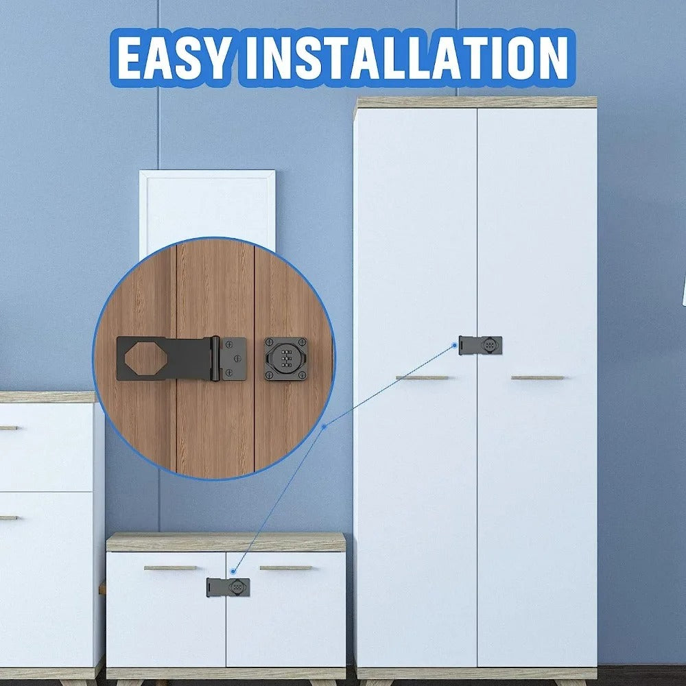 ZincGuard | Reliable Keyless Combination Door Lock for Home and Office 6