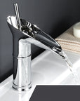 RetroStream – Vintage Style Waterfall Bathroom Faucet for a Nostalgic Touch