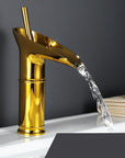 RetroStream – Vintage Style Waterfall Bathroom Faucet for a Nostalgic Touch