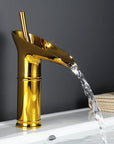 RetroStream – Vintage Style Waterfall Bathroom Faucet for a Nostalgic Touch
