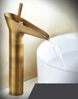 RetroStream – Vintage Style Waterfall Bathroom Faucet for a Nostalgic Touch
