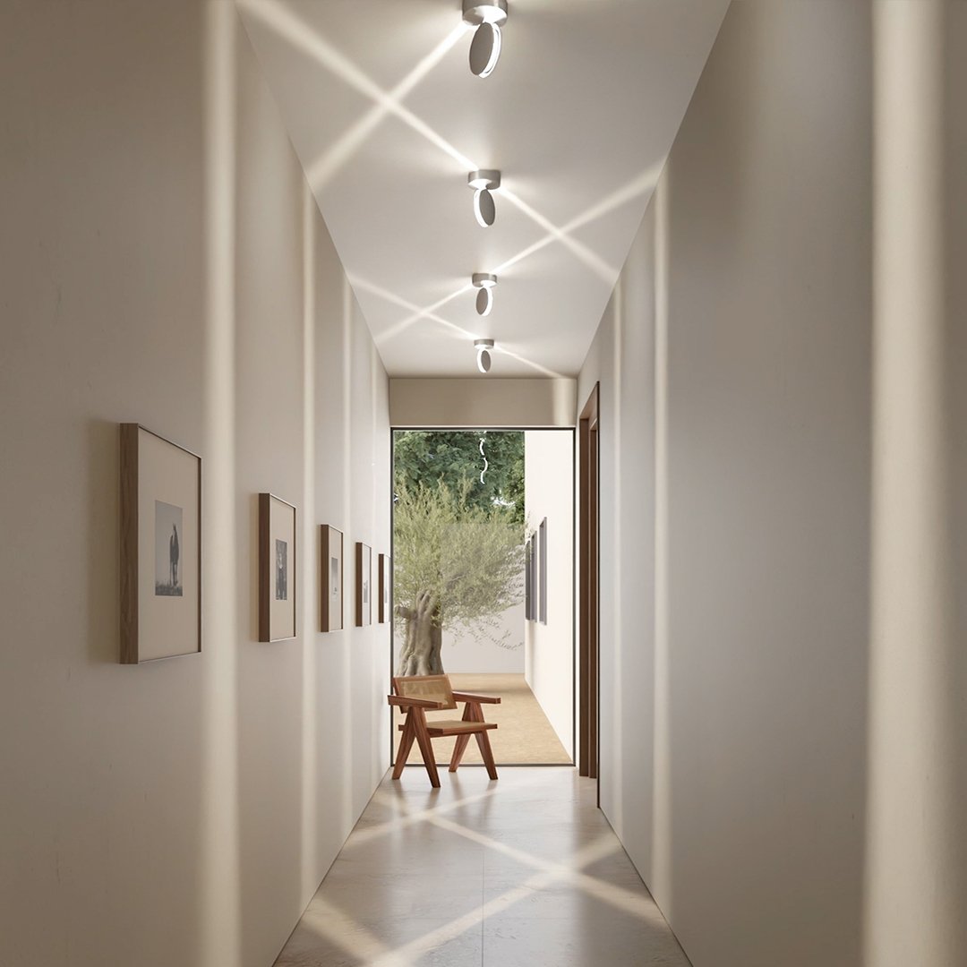 AuraBeam – Elegant LED Wall Light Design for Dynamic Illumination