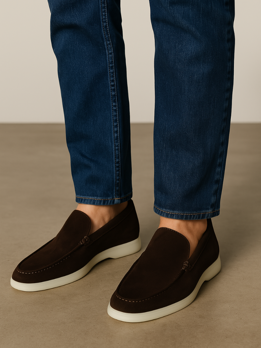 Ethan | Comfortable Breathable Suede Loafers 5