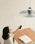 LED Night Light Ceiling Fan for Camping and Portable Use