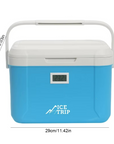 Compact Compressor Freezer for Camping Travel and Home Use