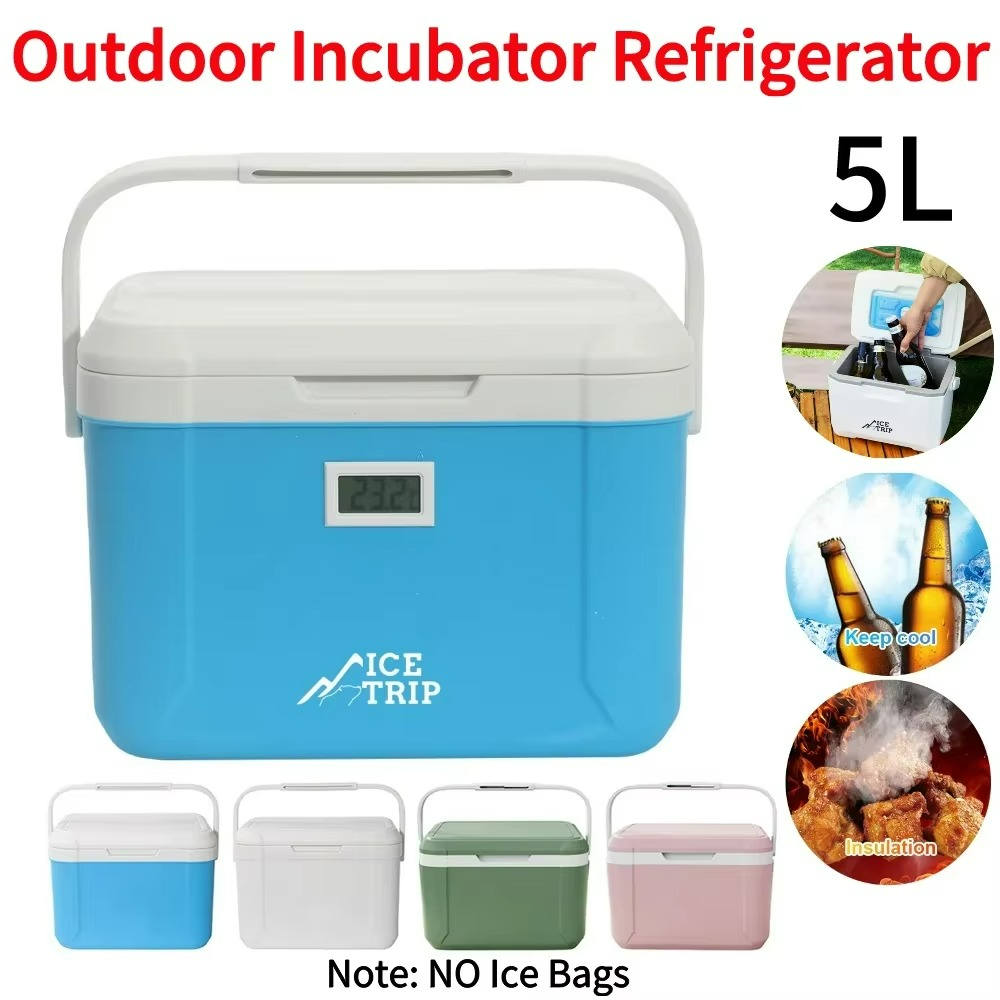 Compact Compressor Freezer for Camping Travel and Home Use