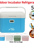 Compact Compressor Freezer for Camping Travel and Home Use