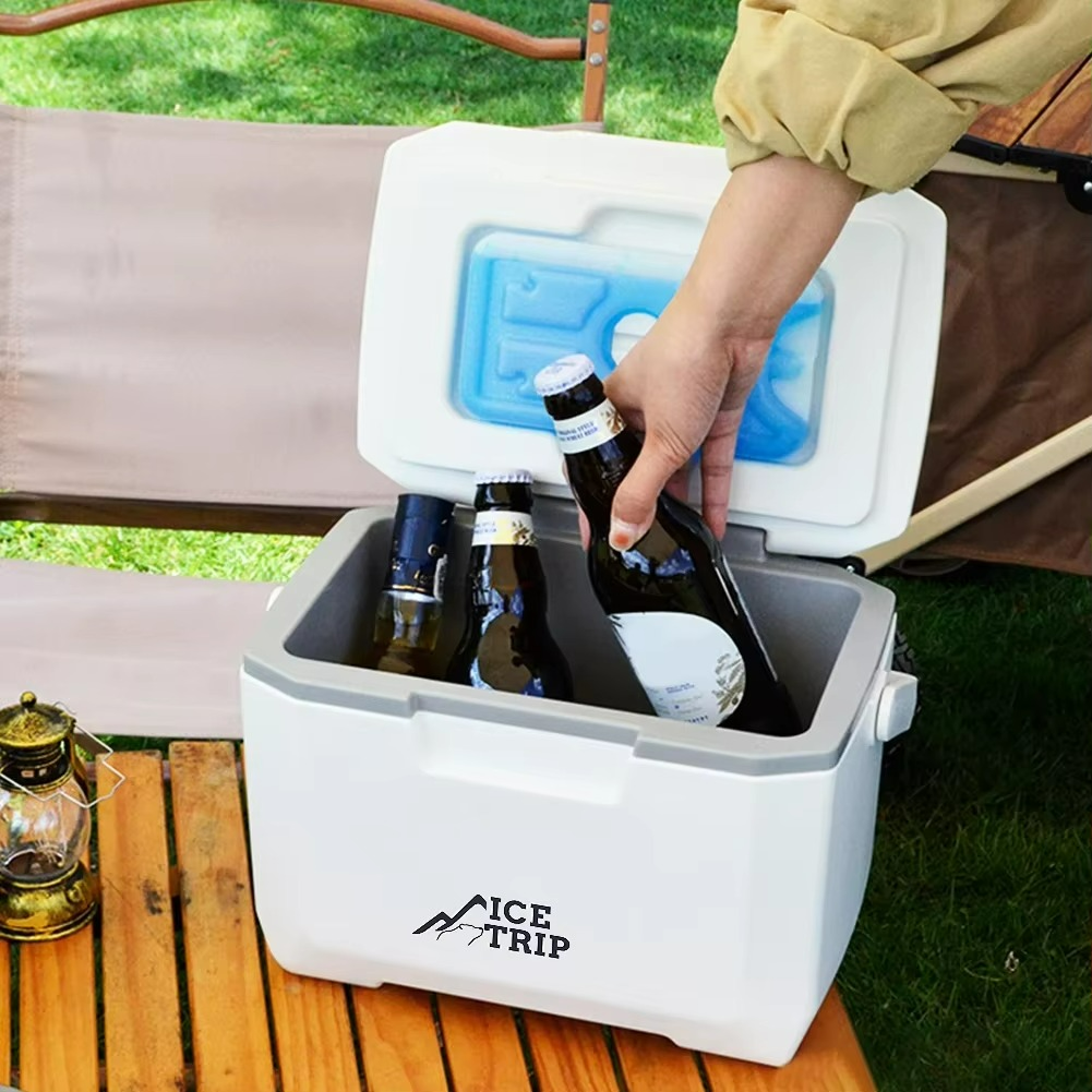 Compact Compressor Freezer for Camping Travel and Home Use