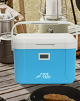 Compact Compressor Freezer for Camping Travel and Home Use