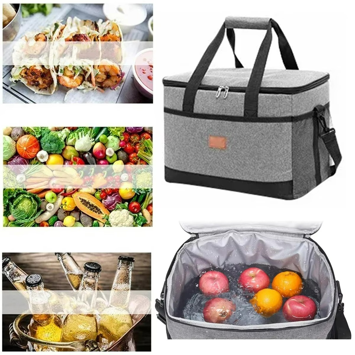 Waterproof Large Capacity Cooler Bag for Picnics