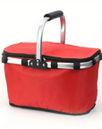 Portable Thermal Cooler Bag Foldable Insulated Picnic Basket
