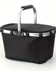 Portable Thermal Cooler Bag Foldable Insulated Picnic Basket