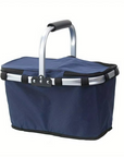 Portable Thermal Cooler Bag Foldable Insulated Picnic Basket