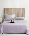 Cooling Summer Blanket with Dual-Sided Cold Touch Fabric