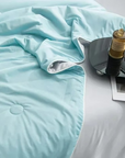 Cooling Summer Blanket with Dual-Sided Cold Touch Fabric