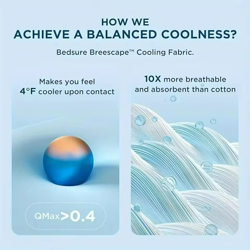 Breathable Cool Duvet Lightweight Comforter for Summer Use