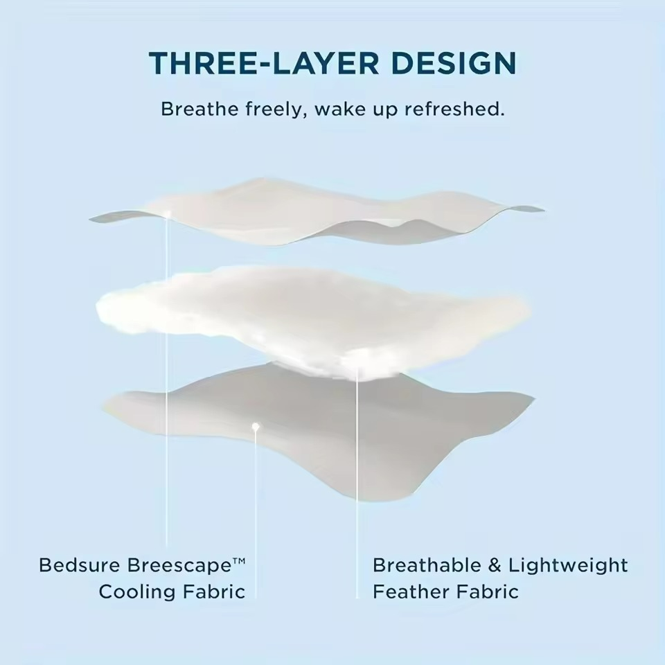Breathable Cool Duvet Lightweight Comforter for Summer Use