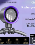 Portable Octopus Fan Handheld Design with USB Rechargeable Battery