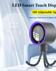 Portable Octopus Fan Handheld Design with USB Rechargeable Battery