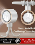 Portable Octopus Fan Handheld Design with USB Rechargeable Battery