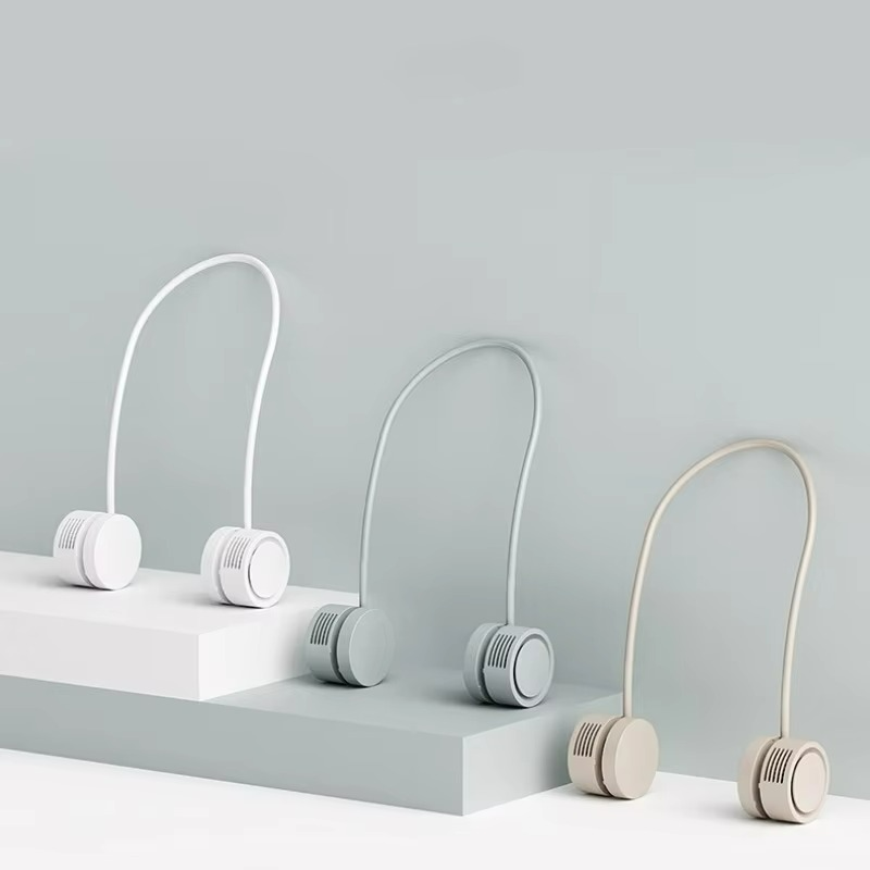 Tragbarer Mini-Halsventilator Faltbar USB Wiederaufladbar
