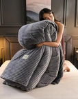 Velvet Fleece Blanket – Soft, Warm, and Stylish Bedding in Multiple Colors and Sizes