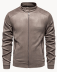 Bonifacio Stylish Suede Jacket for Men-Jackets-Taupe-S-EdelmannandCo.