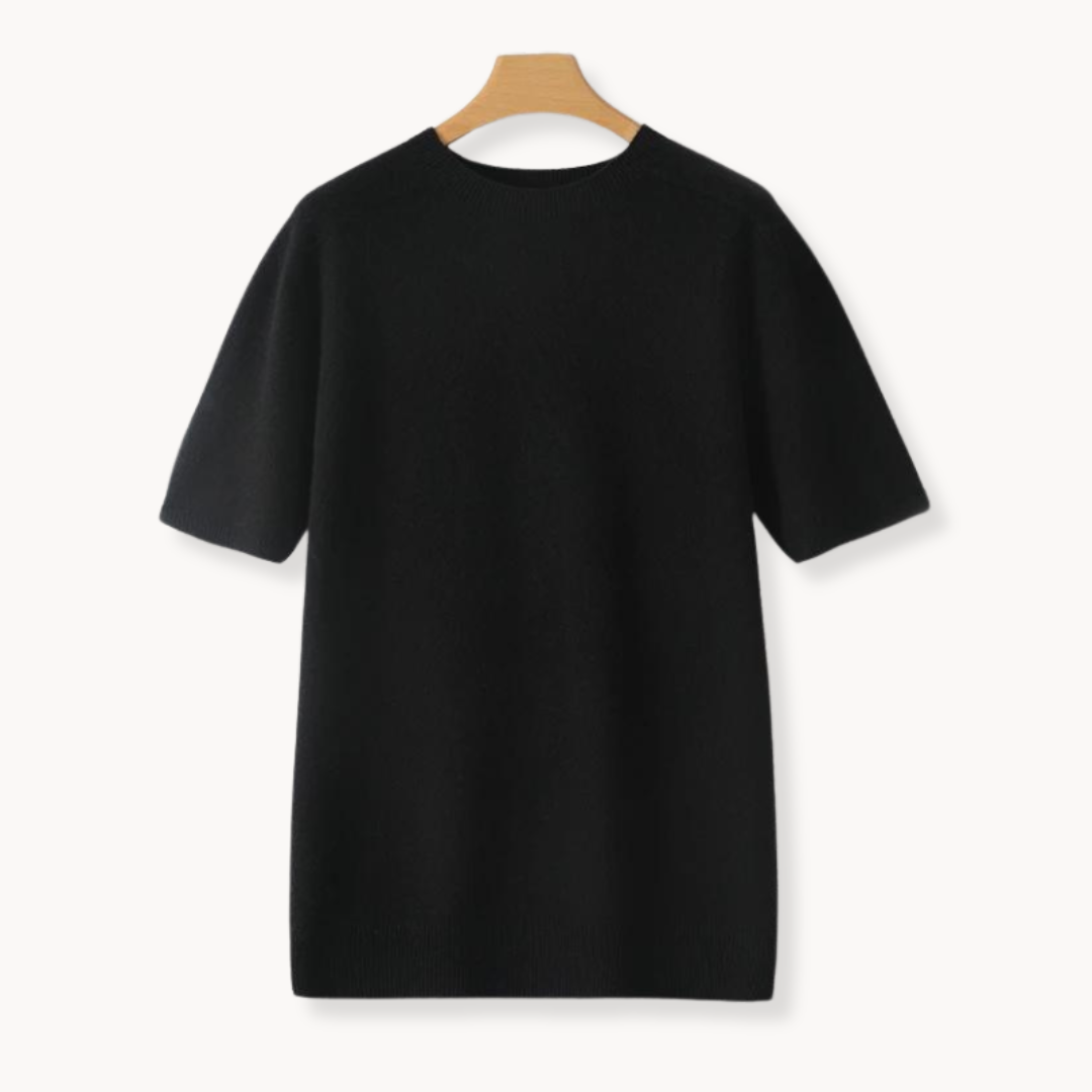 Merino Wool Shirt-Black-XS-EdelmannandCo.